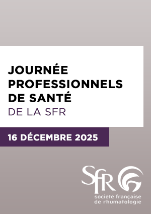 Journée professionnels de santé de la SFR